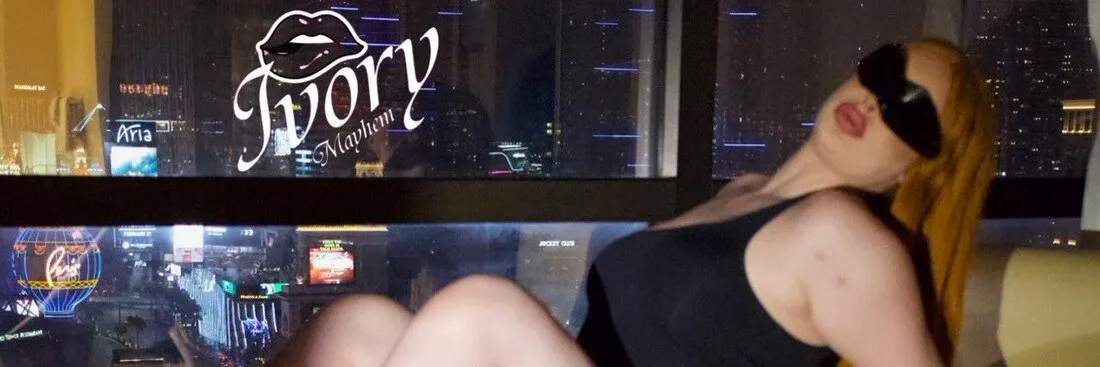 OnlyFans account  ivory_mayhem header 2