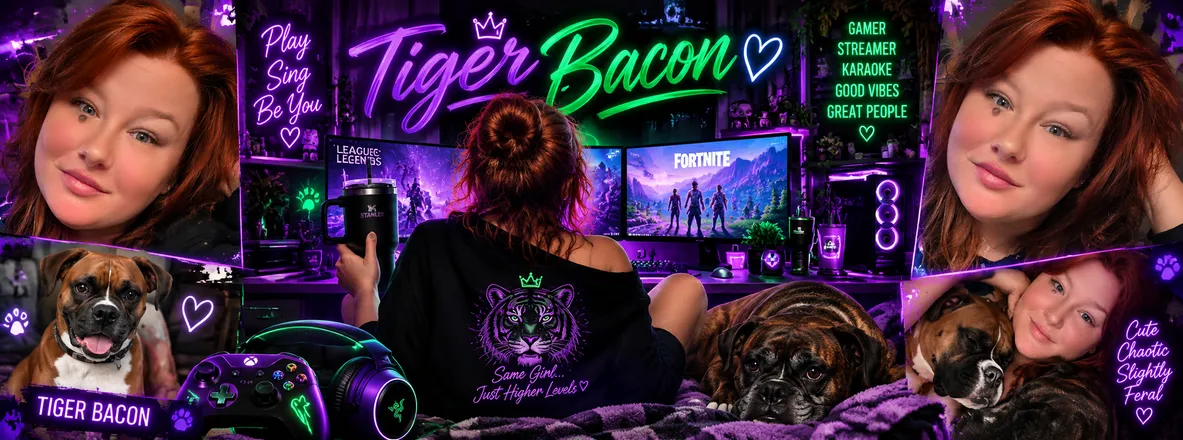 OnlyFans account  tigerbacon header 2