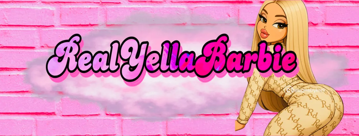 OnlyFans cuenta yellabarbiefree header 2