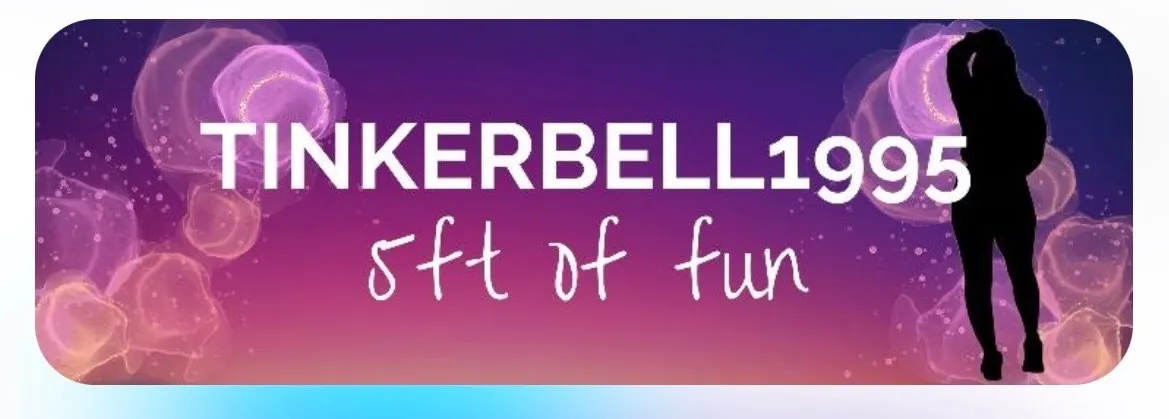 OnlyFans cuenta tinkerbell1995xox header 2