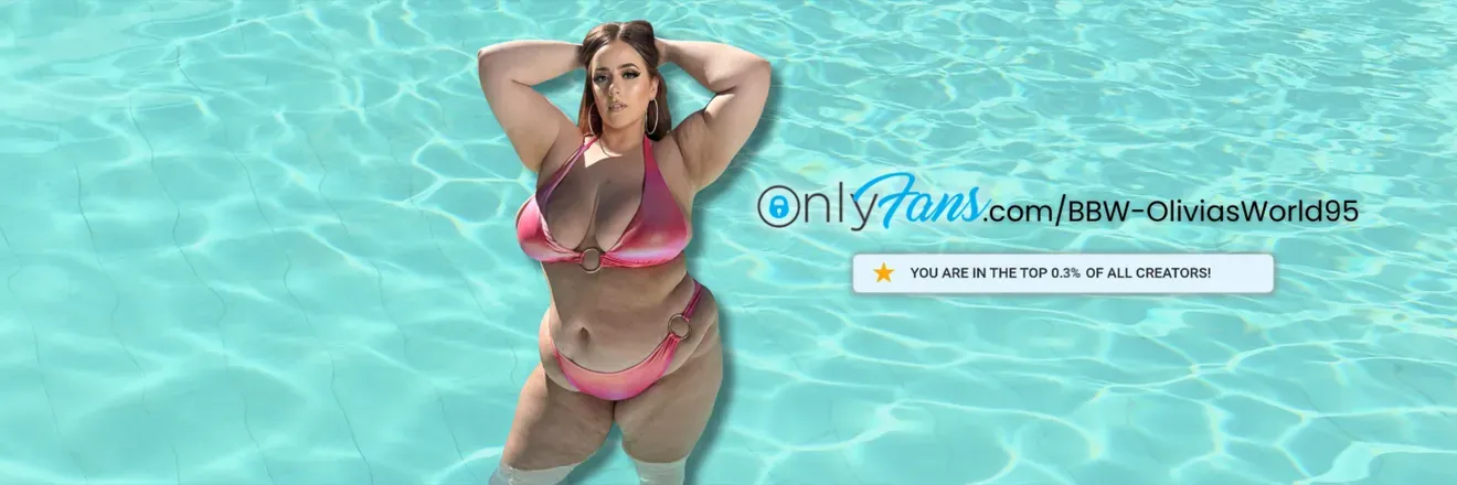 OnlyFans cuenta bbw-oliviasworld95 header 2