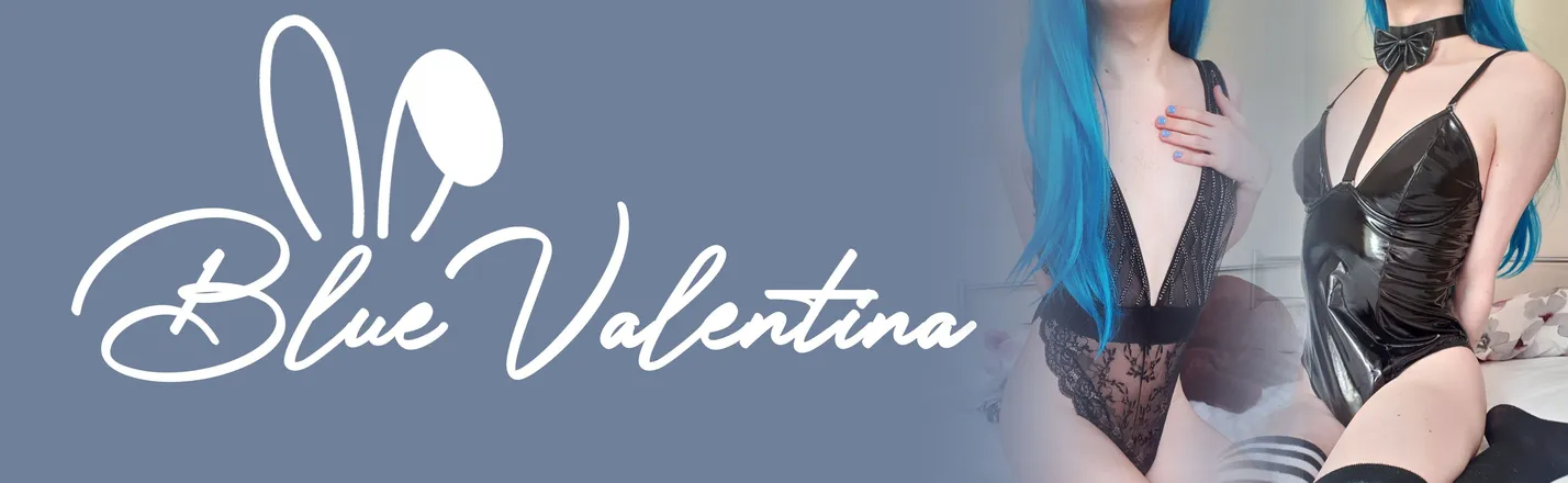 OnlyFans account  blue_valentina header 2
