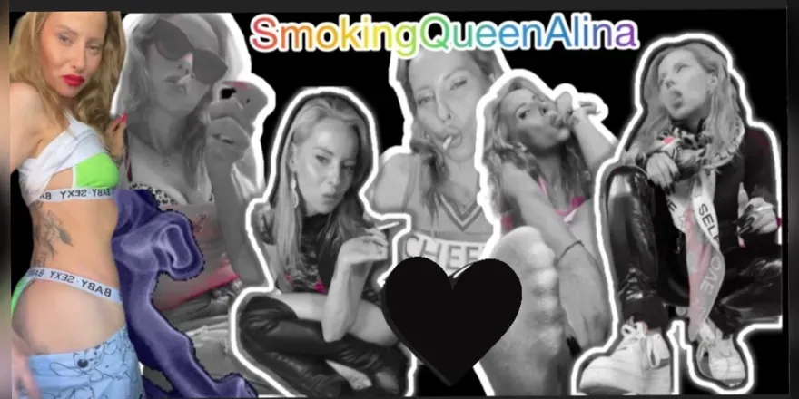 OnlyFans cuenta smokingqueenalina header 2
