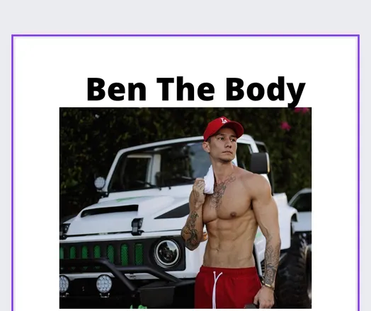 OnlyFans cuenta benthebody header 2