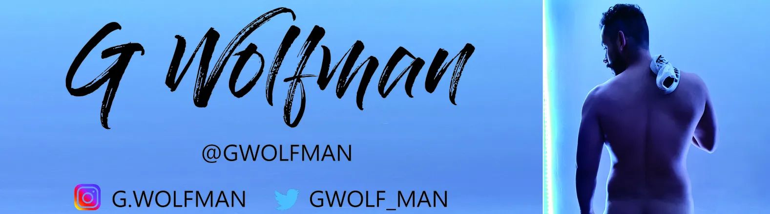 OnlyFans account  gwolfman header 2
