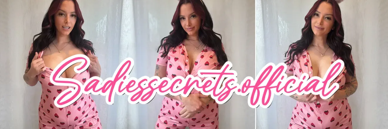 OnlyFans account  sadiessecrets.official header 2