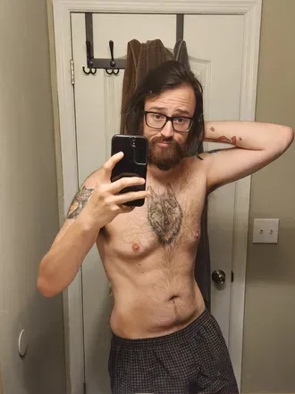 OnlyFans account  bearded_saiyan header 2