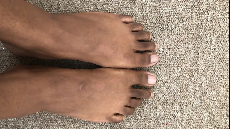 OnlyFans account  gorgeous.black.feet header 2