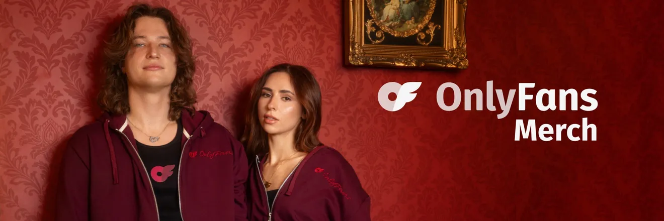 OnlyFans account  merch header 2