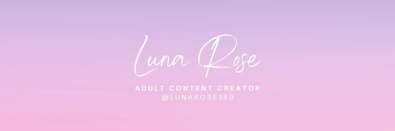 OnlyFans cuenta lunarose189 header 2