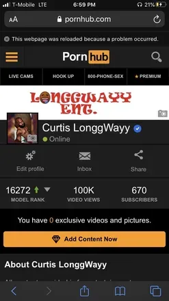 OnlyFans account  curtislonggwayy avatar 1