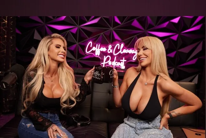 OnlyFans account  coffeeandcleavage header 2