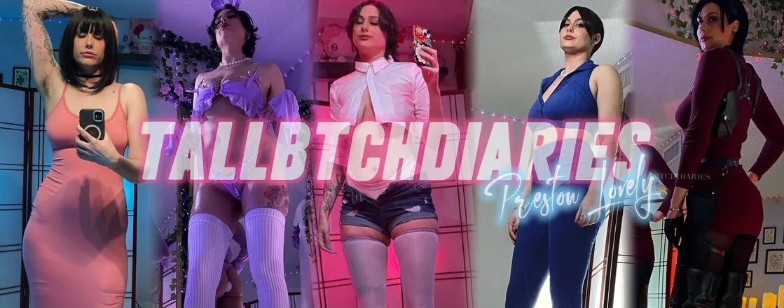 OnlyFans cuenta tallbtchdiaries header 2