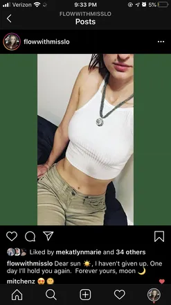 OnlyFans account  missflow header 2