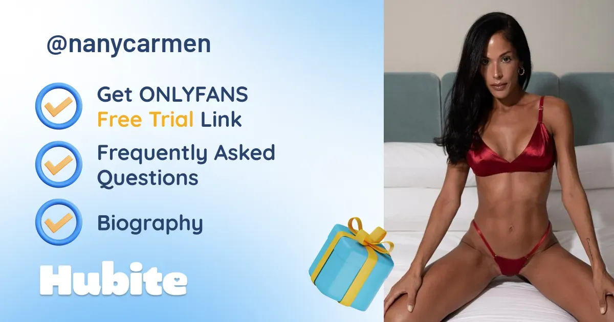 🥇 Nany Carmen González onlyfans Model ️ Polls and Fans Reviews, Photo