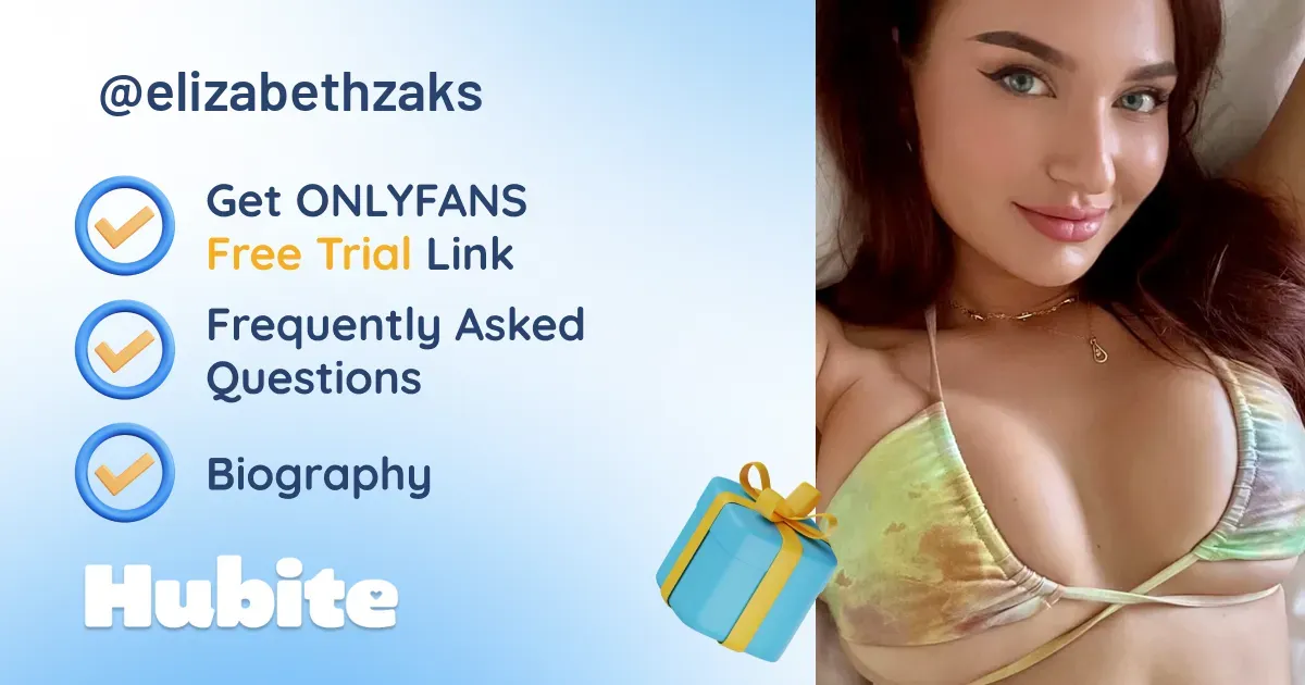 🥇 💖 Elizabeth Zaks onlyfans Model ️ Polls and Fans Reviews, Photo