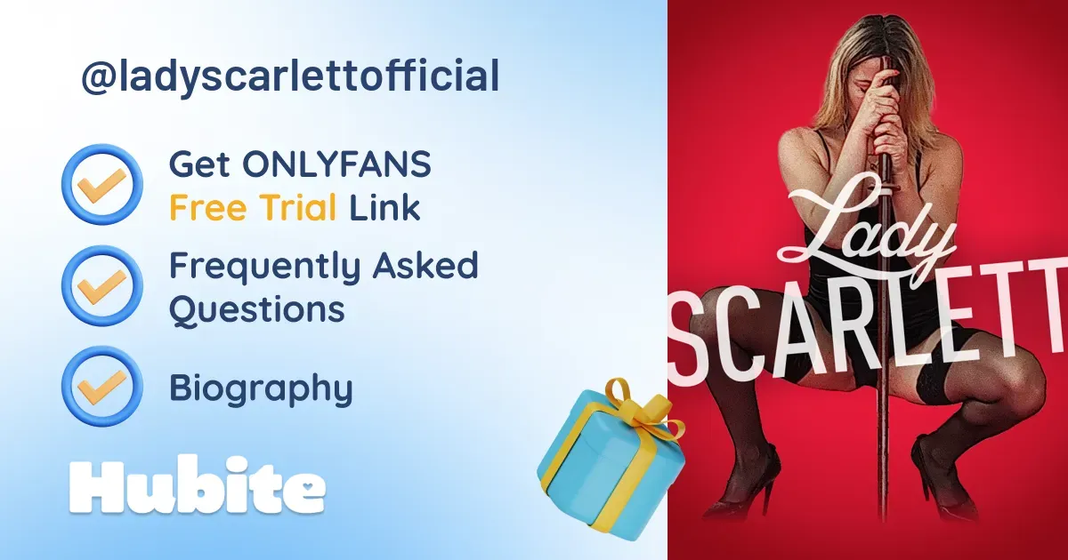 🥇 Lady Scarlett Official - Vip Channel onlyfans Model ️ Polls and Fans