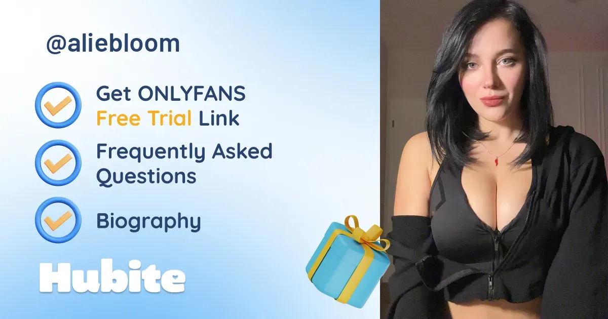 🥇 Alie Bloom onlyfans Model ️ Polls and Fans Reviews, Photo History & Pics