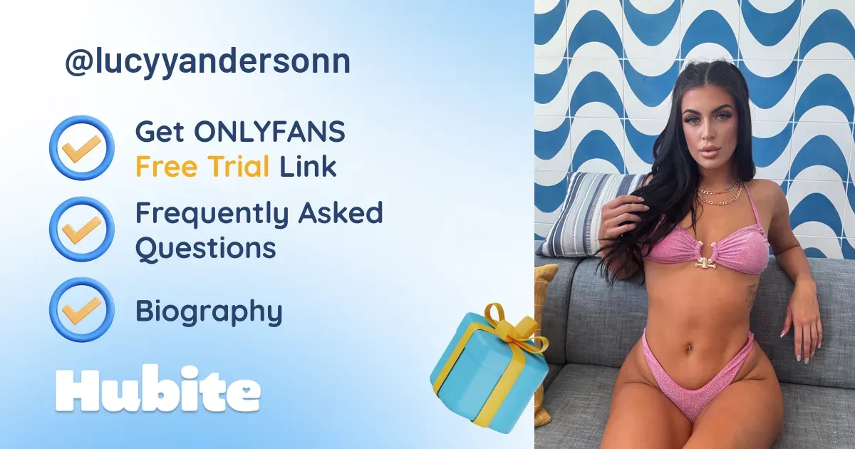🥇 Lucy Anderson onlyfans Model ️ Polls and Fans Reviews, Photo History