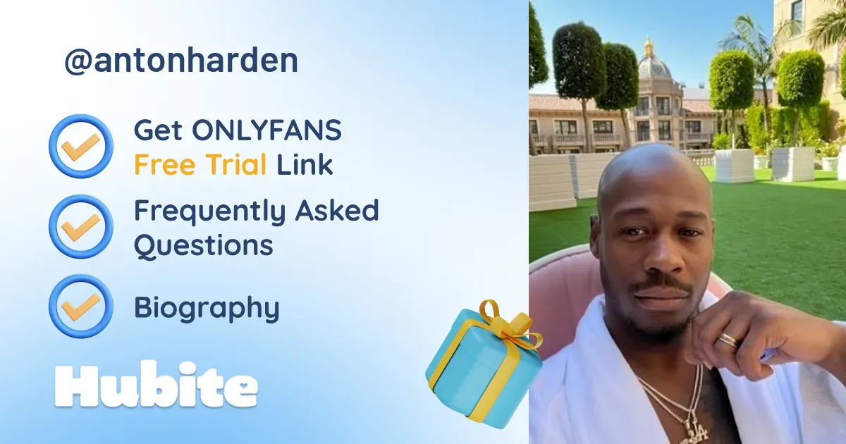 🥇 Anton Harden🍆 onlyfans Model ️ Polls and Fans Reviews, Photo History