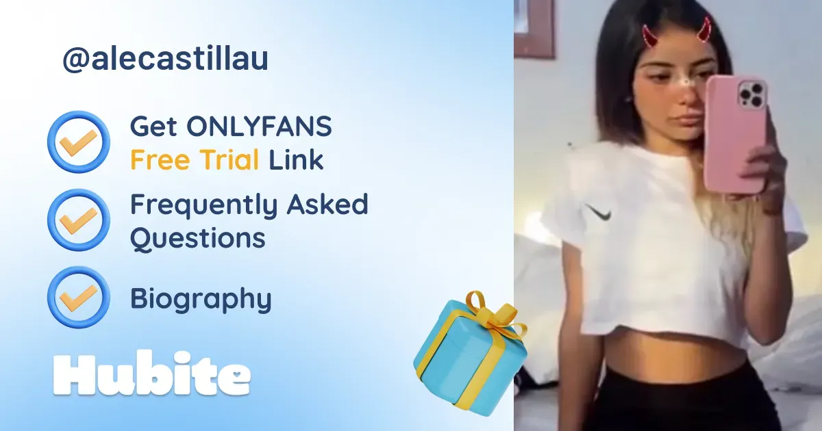 🥇 Ale Castilla U onlyfans Model ️ Polls and Fans Reviews, Photo History