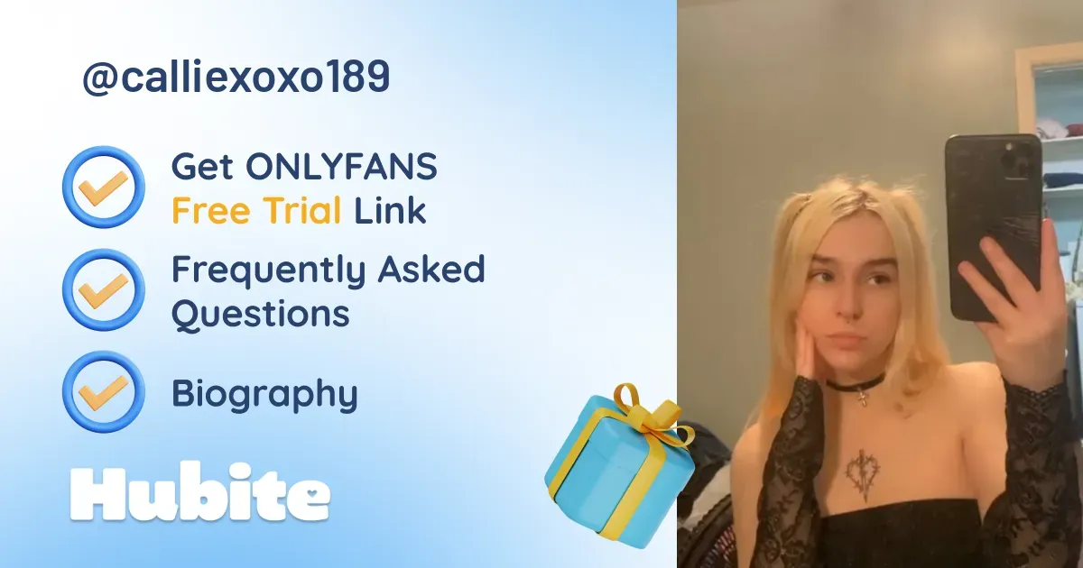 🥇 Callie onlyfans Model ️ Polls and Fans Reviews, Photo History & Pics
