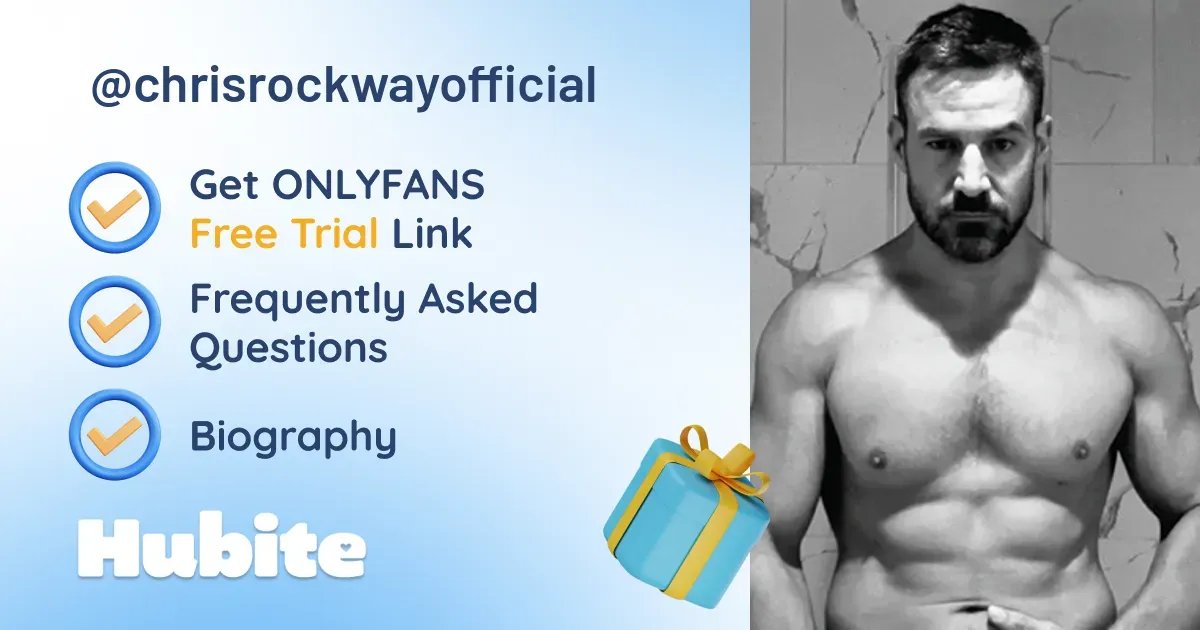🥇 Chris Rockway onlyfans Model ️ Polls and Fans Reviews, Photo History
