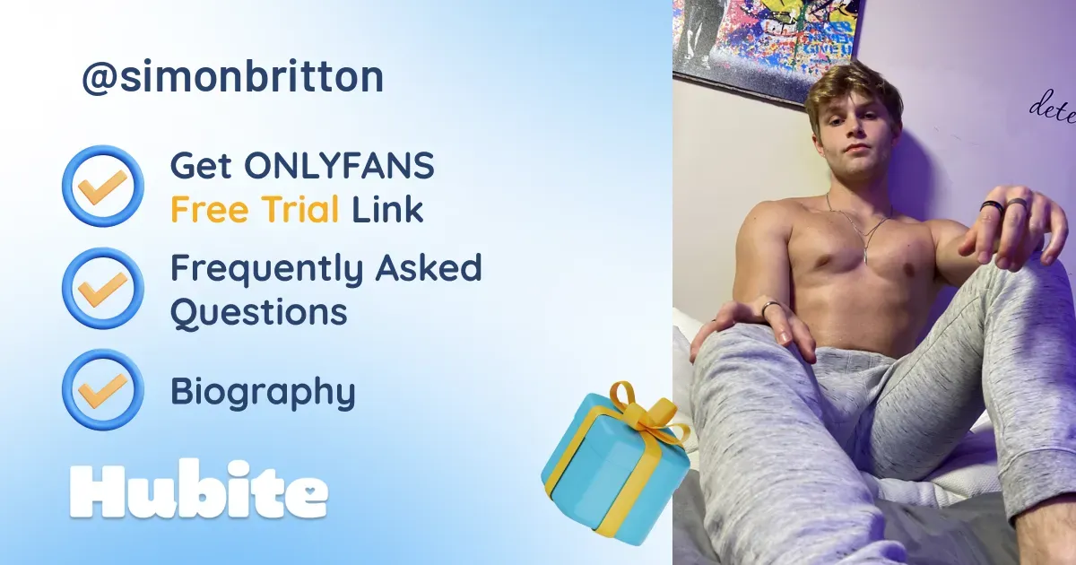 🥇 Simon Britton onlyfans Model ️ Polls and Fans Reviews, Photo History ...
