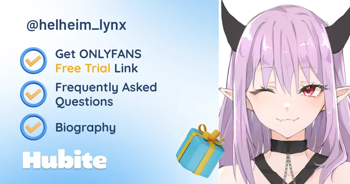 🥇 Helheim Lynx onlyfans Model ️ Polls and Fans Reviews, Photo History