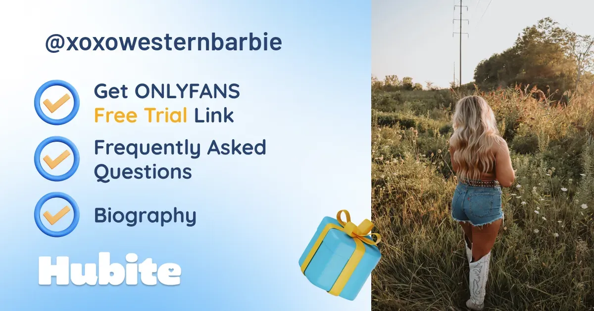🥇 Xoxowesternbarbie onlyfans Model ️ Polls and Fans Reviews, Photo