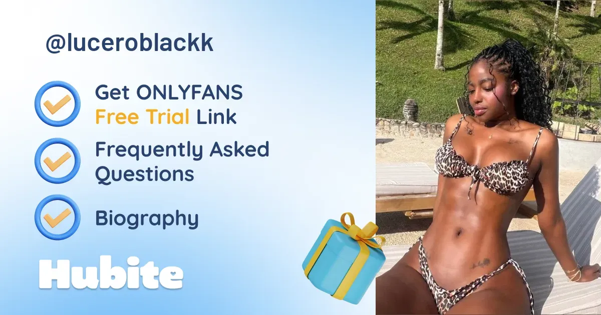 🥇 Lucero Black onlyfans Model ️ Polls and Fans Reviews, Photo History