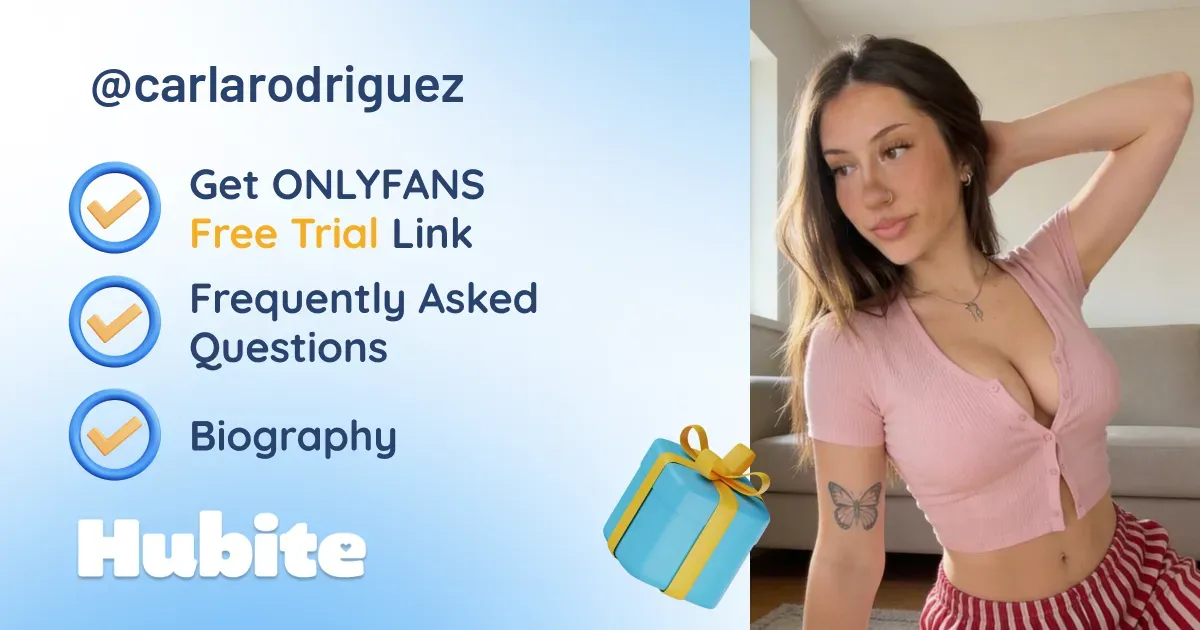 Carla Rodriguez Onlyfans Leaks