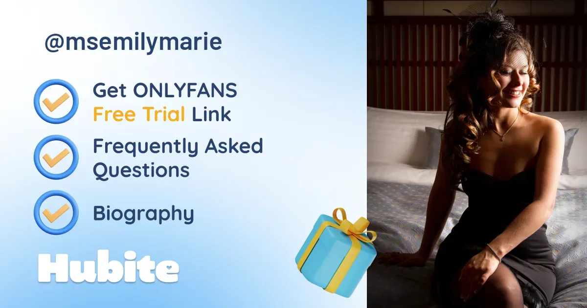🥇 Ms Emily Marie onlyfans Model ️ Polls and Fans Reviews, Photo History