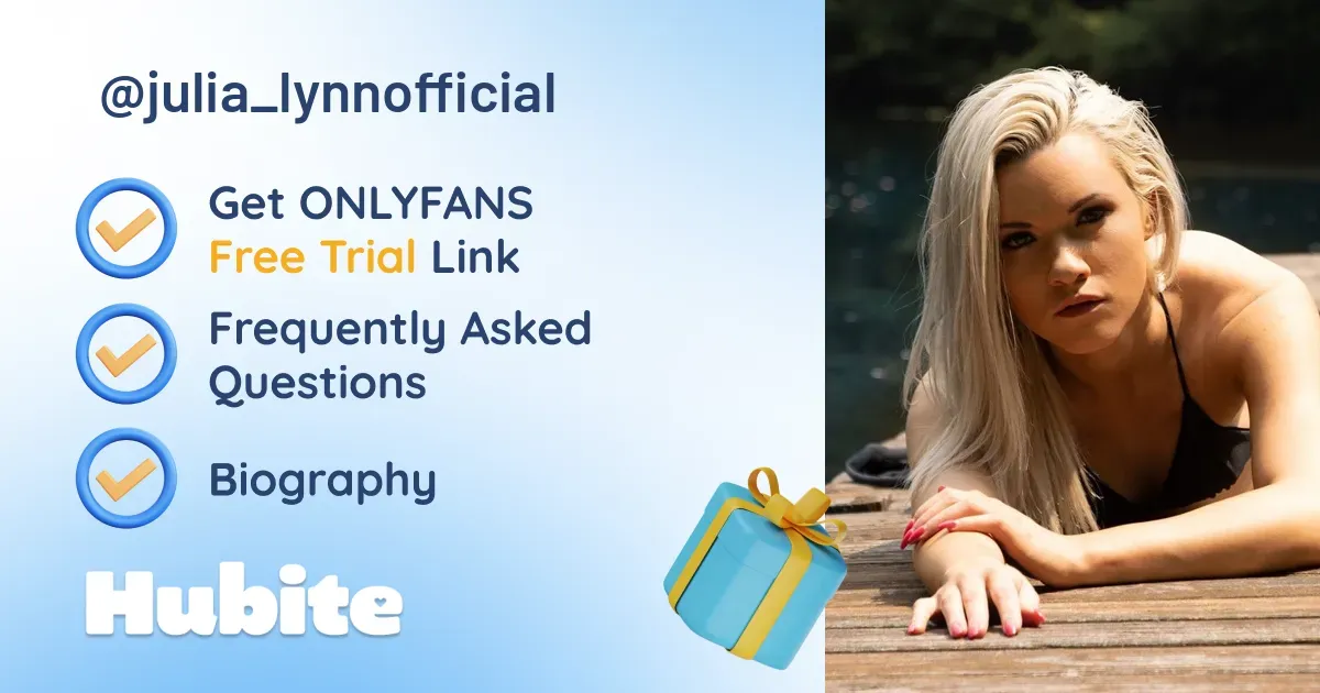 🥇 Julia Lynn onlyfans Model ️ Polls and Fans Reviews, Photo History & Pics