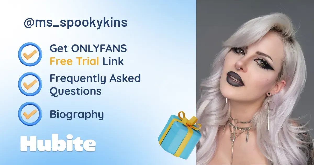🥇 Spookykins (Free) onlyfans Model ️ Polls and Fans Reviews, Photo