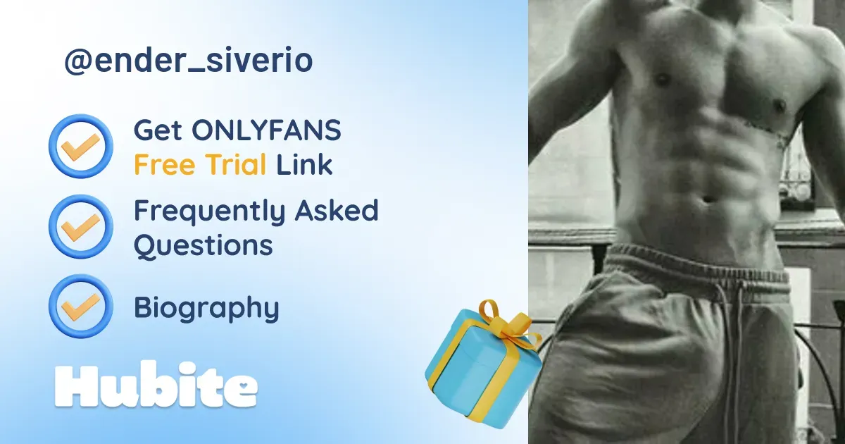🥇 Ender Siverio onlyfans Model ️ Polls and Fans Reviews, Photo History