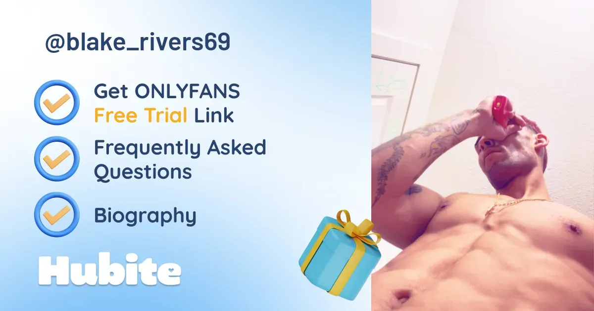 🥇 Blake Rivers onlyfans Model ️ Polls and Fans Reviews, Photo History ...