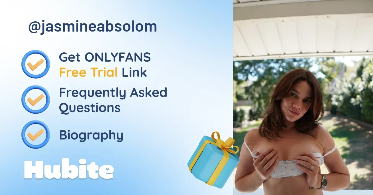 🥇 Jasmine Absolom onlyfans Model ️ Polls and Fans Reviews, Photo