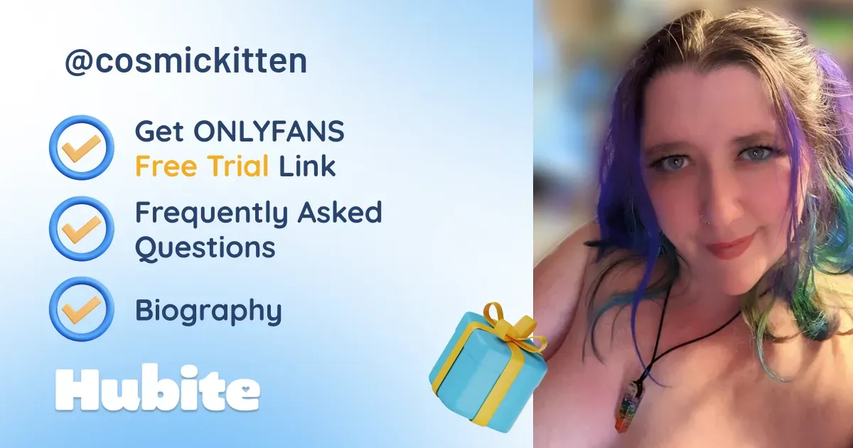 🥇 Cosmic Kitten onlyfans Model ️ Polls and Fans Reviews, Photo History