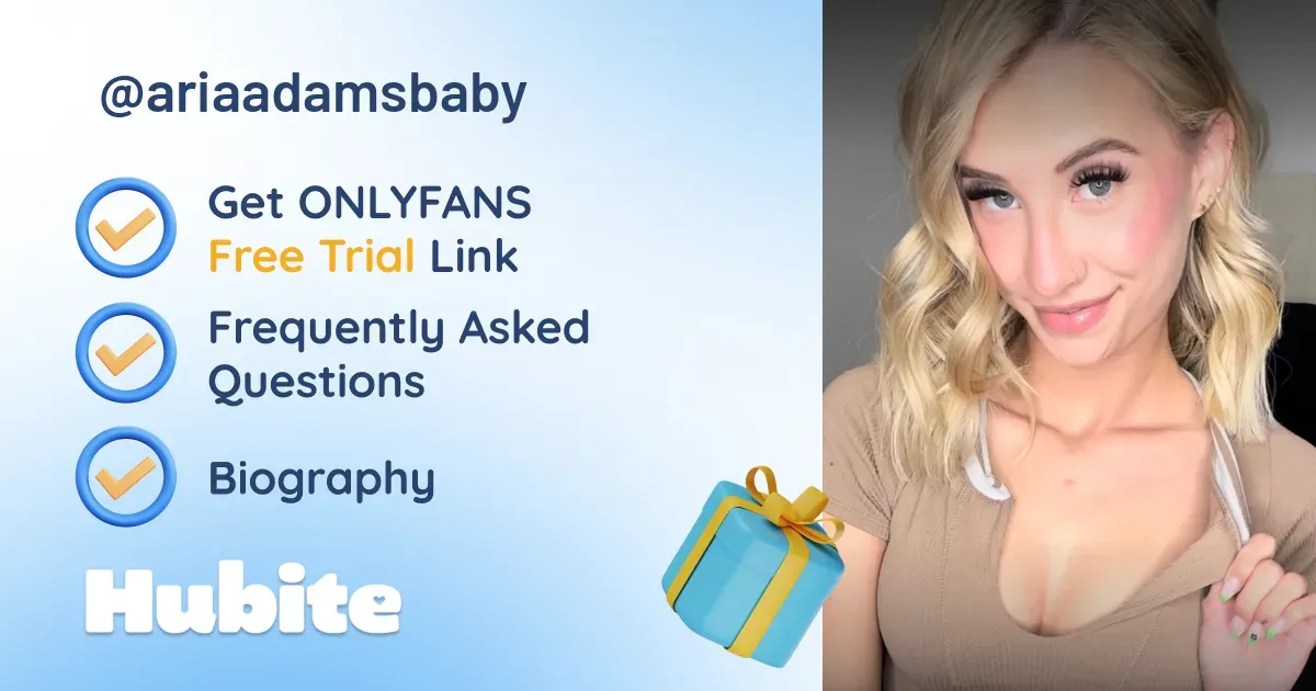 🥇 Aria Adams 💖 onlyfans Model ️ Polls and Fans Reviews, Photo History