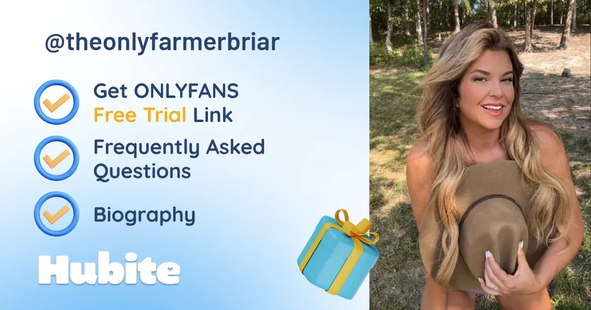 🥇 Farmer Briar onlyfans Model ️ Polls and Fans Reviews, Photo History