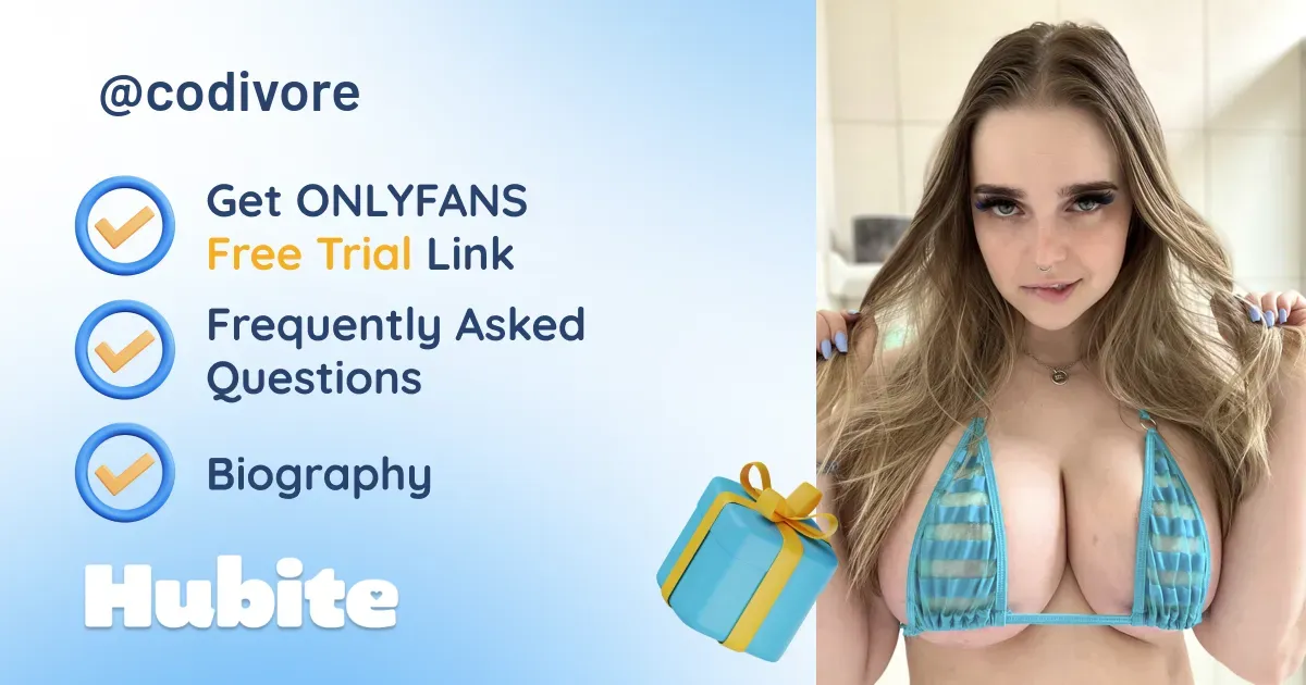 🥇 Codi Vore onlyfans Model ️ Polls and Fans Reviews, Photo History & Pics