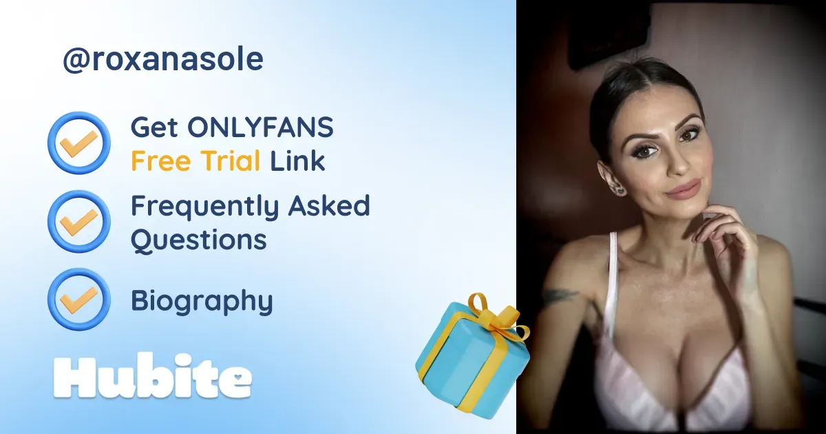 🥇 Roxana Sole 💞 onlyfans Model ️ Polls and Fans Reviews, Photo History