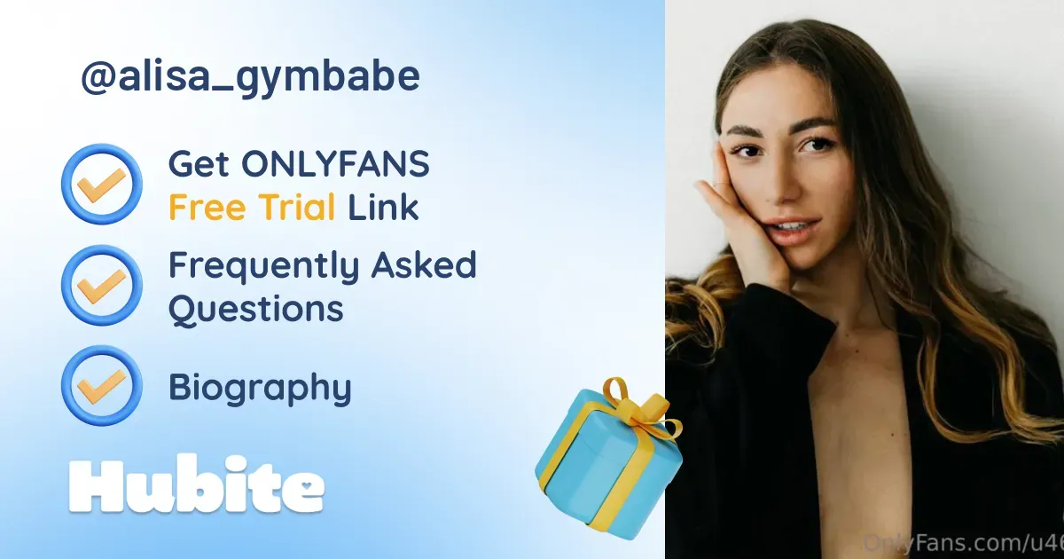 🥇 Alisa Gymbabe💃 onlyfans Model ️ Polls and Fans Reviews, Photo History