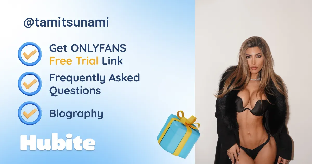 🥇 Tami Tsunami onlyfans Model ️ Polls and Fans Reviews, Photo History