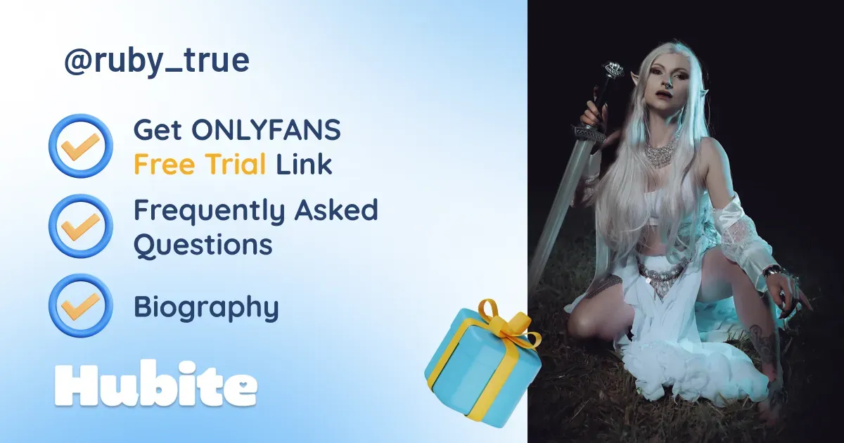 Ruby True Not Fans 🥇 Ruby True 🌿 onlyfans Model ️ Polls and Fans Reviews, Photo History & Pics
