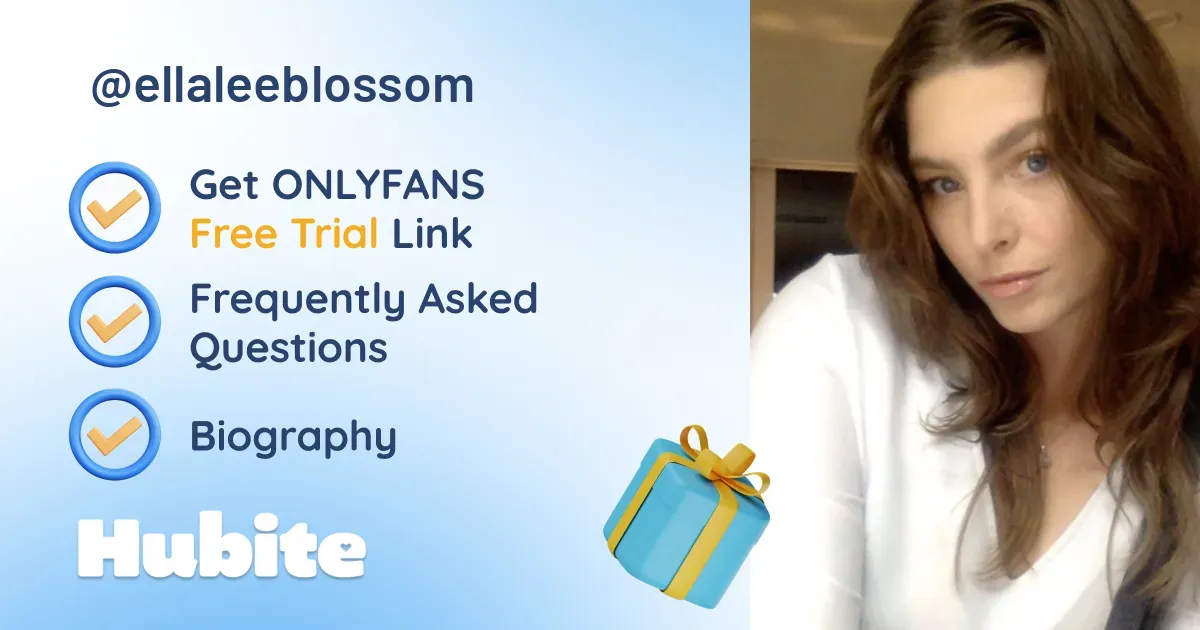 🥇 Ella Blossom onlyfans Model ️ Polls and Fans Reviews, Photo History