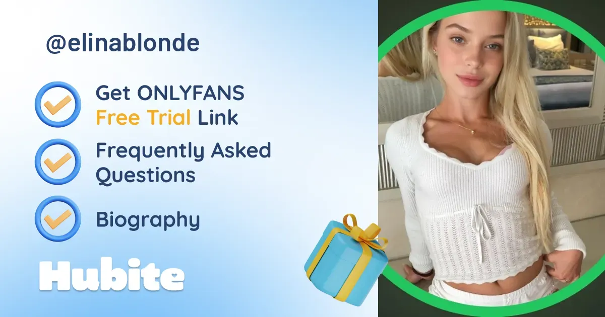 Elina Blonde Leaked Onlyfans
