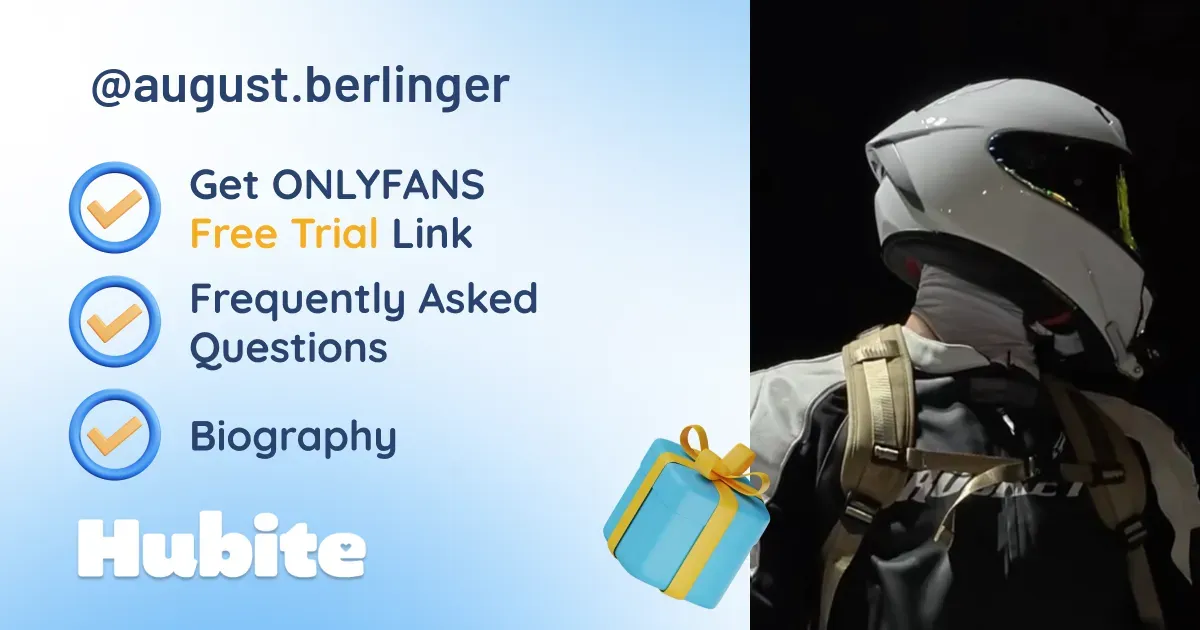🥇 August Berlinger onlyfans Model ️ Polls and Fans Reviews, Photo