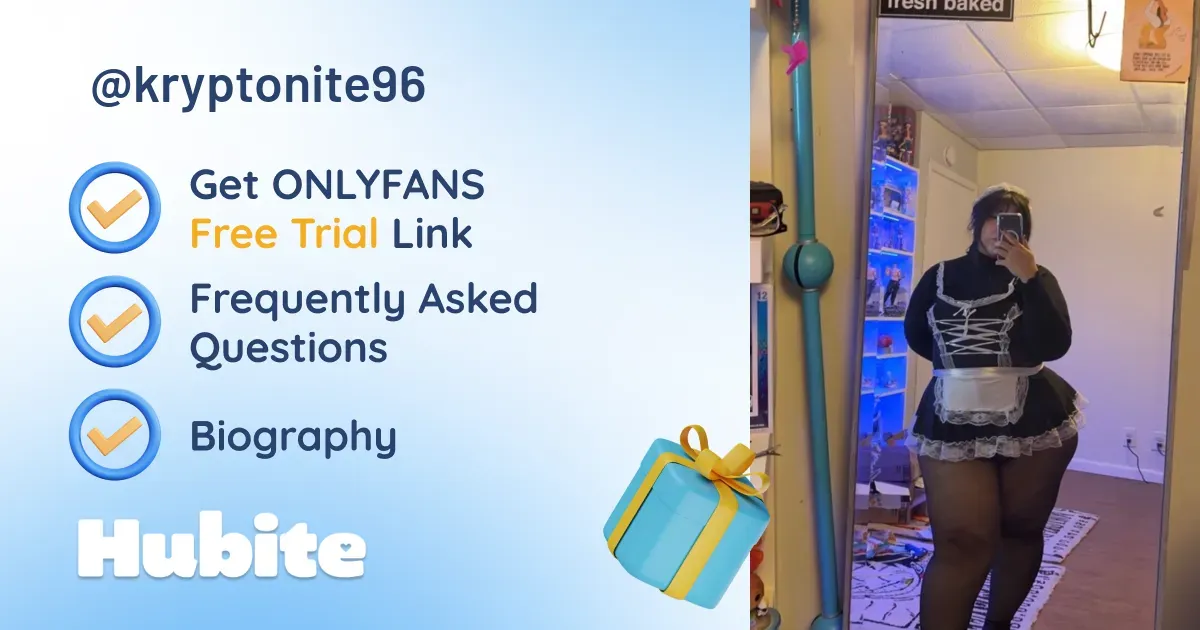 🥇 Kryptonite onlyfans Model ️ Polls and Fans Reviews, Photo History & Pics